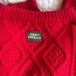 Daily drills sweater